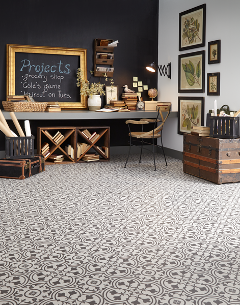 Vinyl Sheet - Mannington Prime Deco Wrought Iron