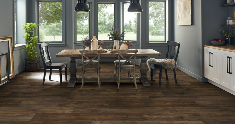 Laminate - Mannington Restoration - Hillside Hickory Acorn