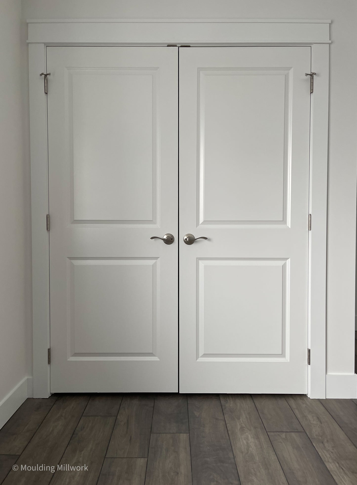 2 Panel Square Raised Hollow Core Smooth Interior Door