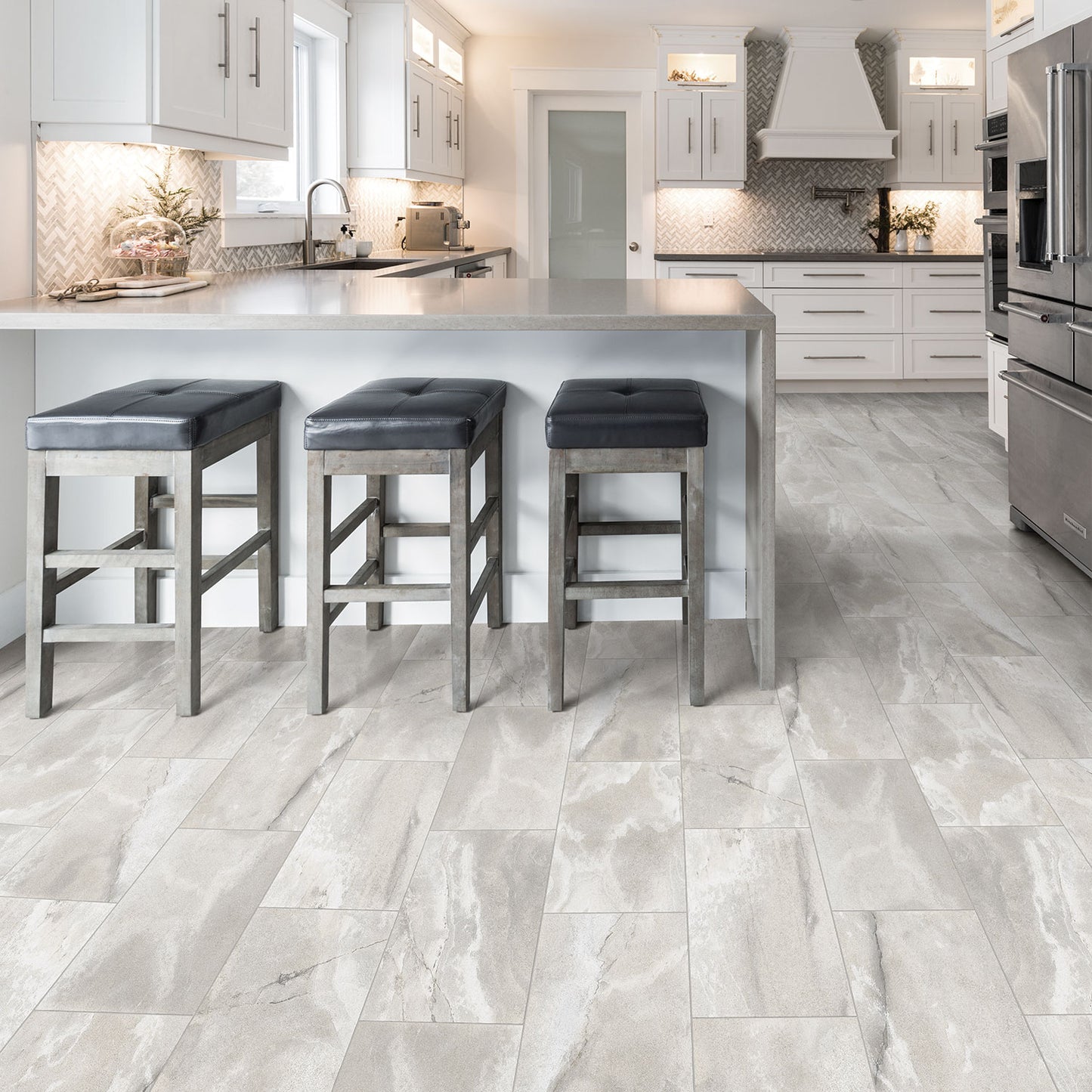 Vinyl Sheet - Tarkett First Class Santorini Coastal Grey