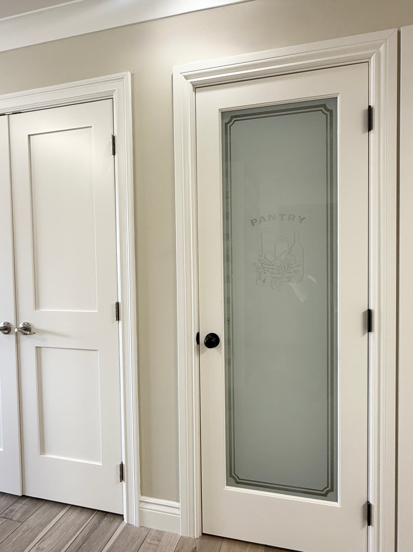 Pantry Solid French Door