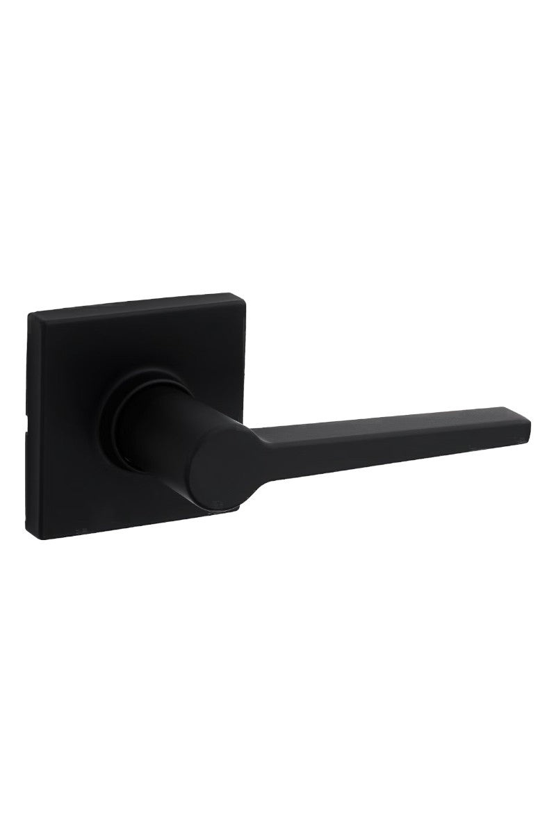Door Hardware - Weiser Lever Daylon Sqaure Matte Black