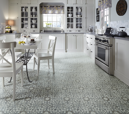 Vinyl Sheet - Mannington Prime Filigree Iron
