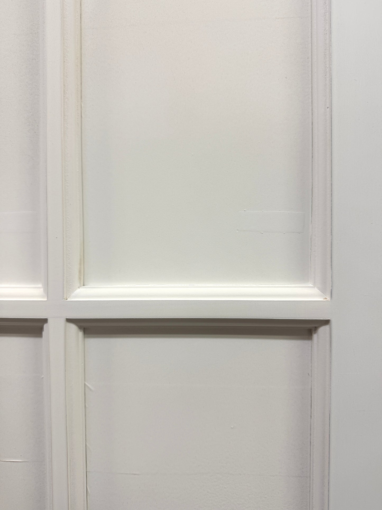 15 Lite Wood Bar Clear Glass Solid French Door