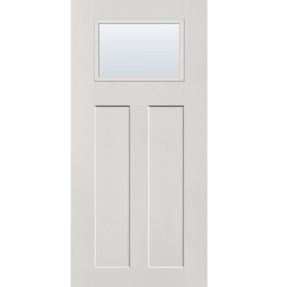Fiberglass Smooth Craftsman with 22" x 15.25" Clear