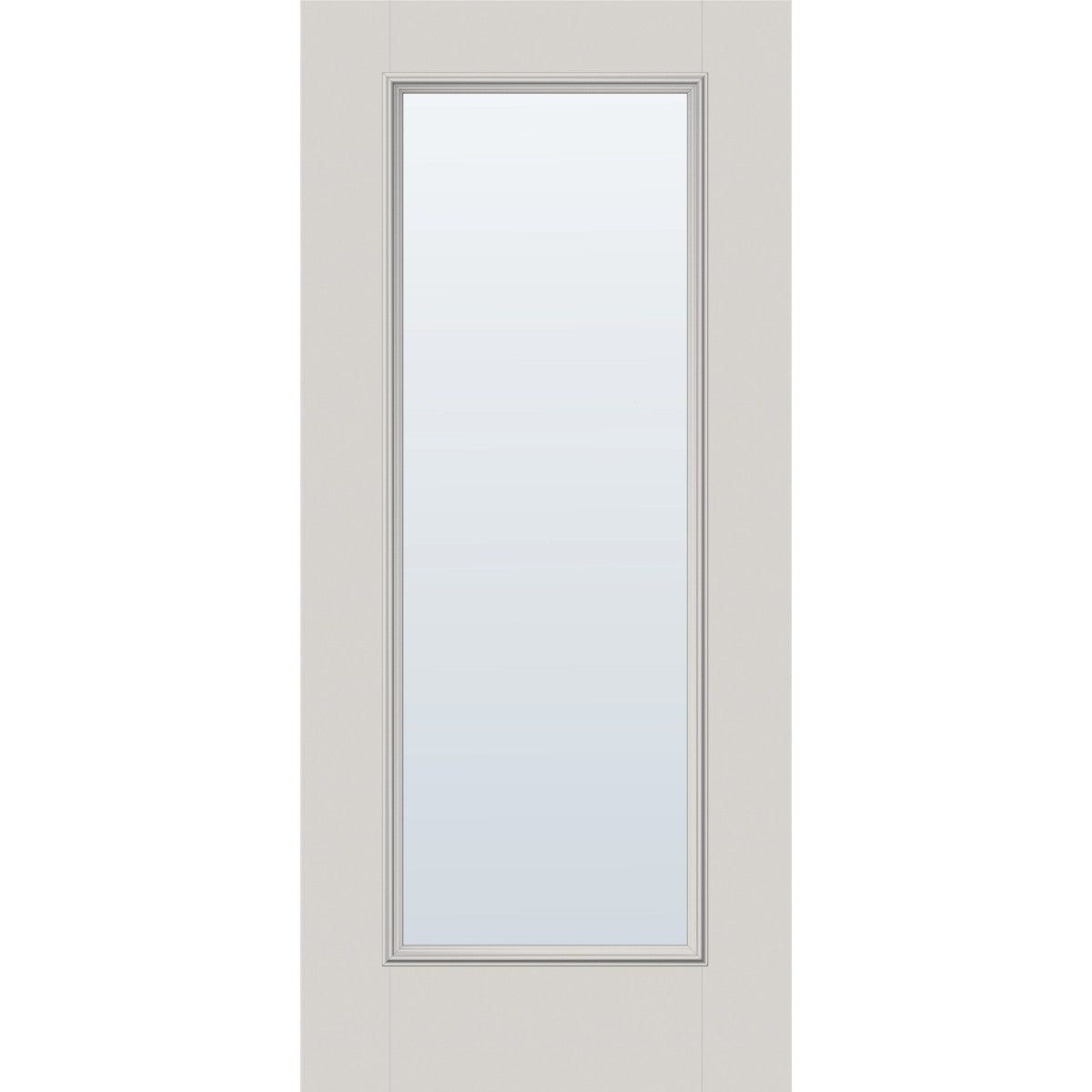 Steel Flush with 22" x 64" 1 Lite Clear