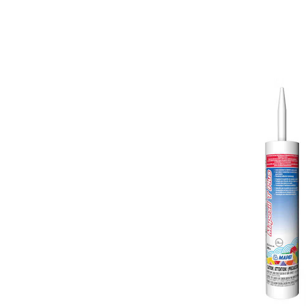 Mapei Mapesil T Silicone Sealant White 299ML