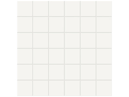 Porcelain Tile - New Soho Mosaic Canvas White Square