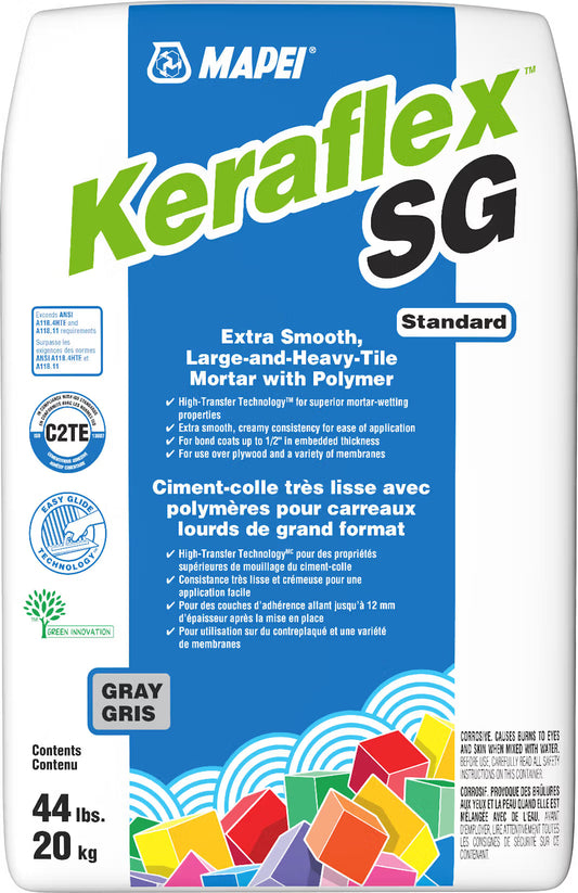 Mapei Keraflex Sg Mortar Gray 44lbs
