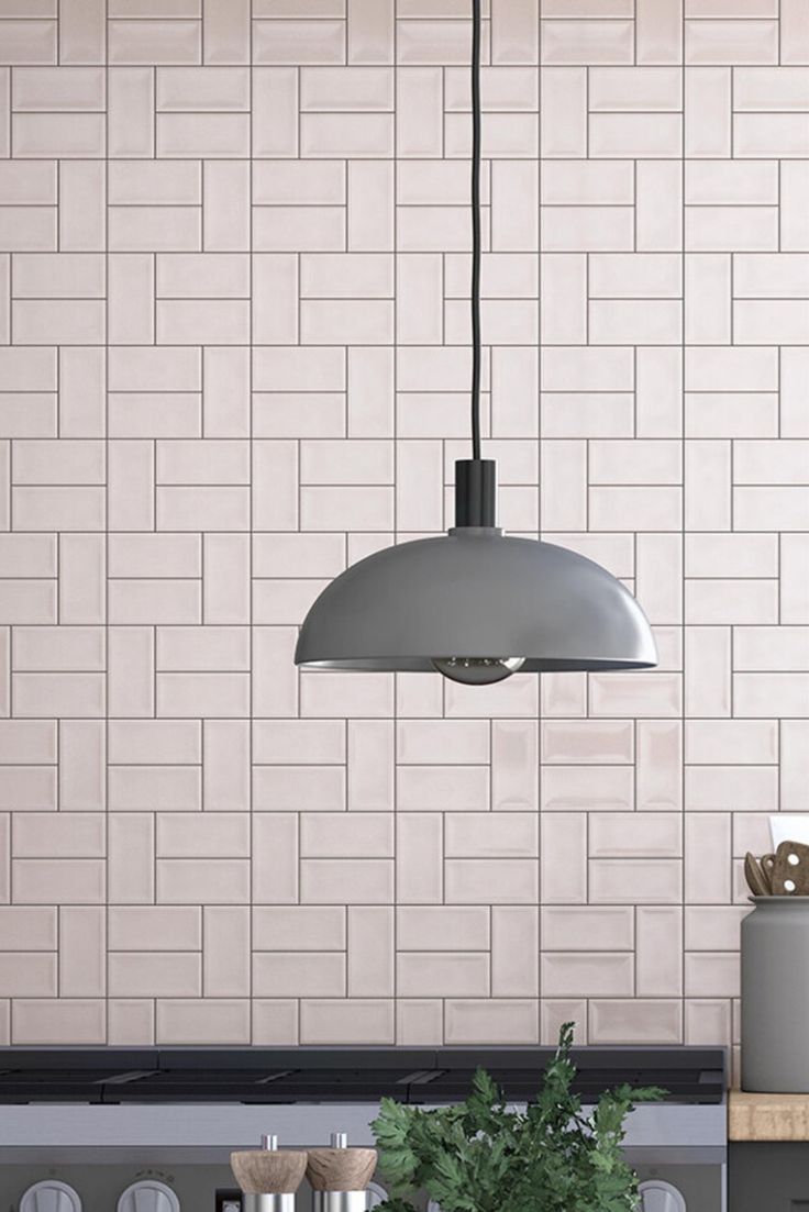 Ceramic Tile - Soho  Warm Grey Subway 3x6