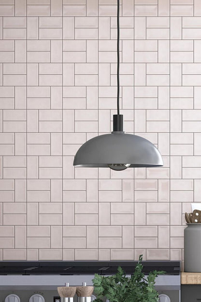 Ceramic Tile - Soho  Warm Grey Subway 3x6