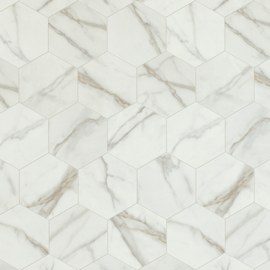 Vinyl Sheet - Mannington Silver Carrara Pearl