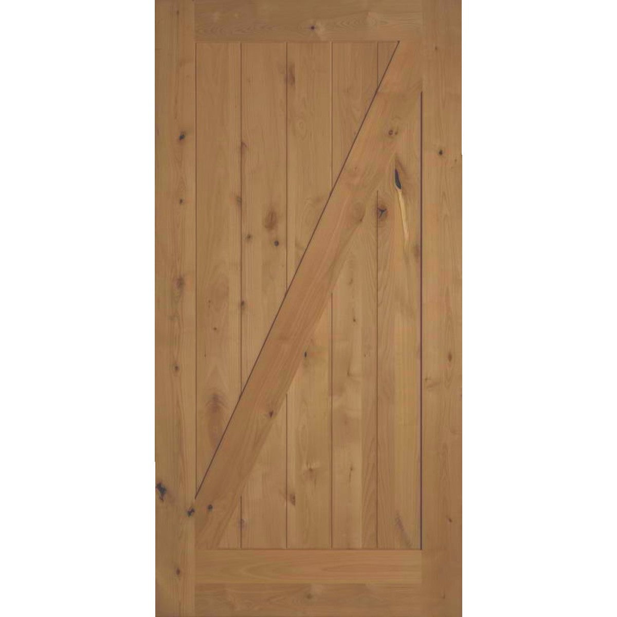 Barn Door - Knotty Alder 'Z' style