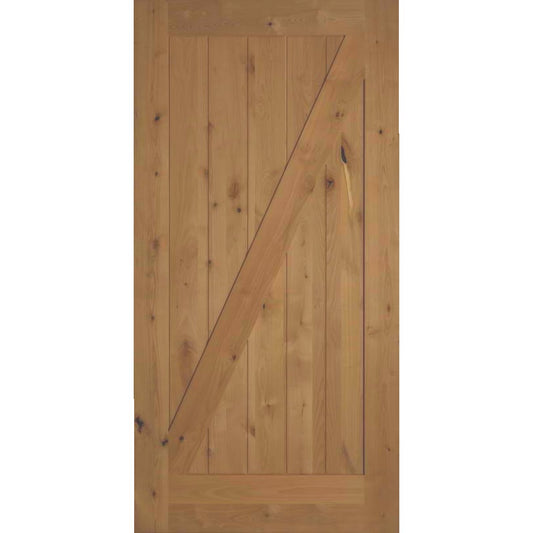 Barn Door - Knotty Alder 'Z' style