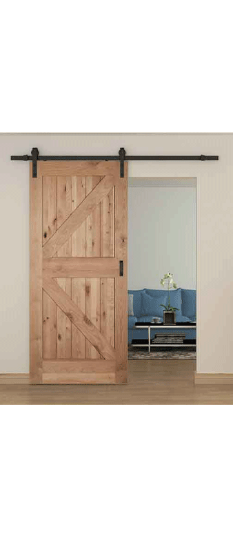 Barn Door - Knotty Alder 'K' style