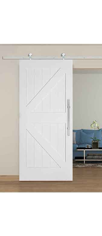 Barn Door - Primed 'K' style