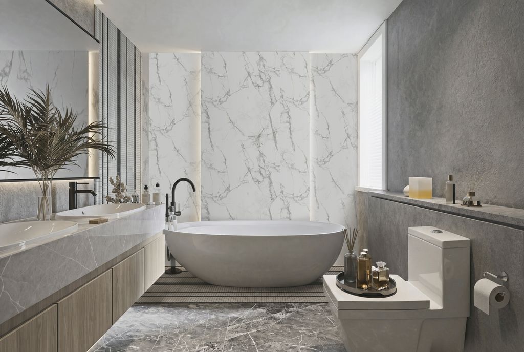 Wall Panelling SPC - White Calcutta 4 MM