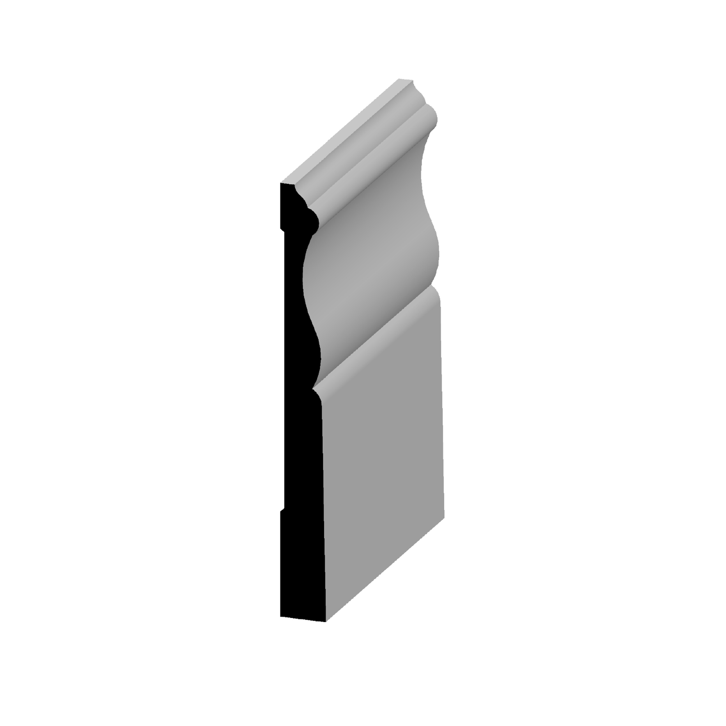 Colonial Baseboard 1/2" x 4 1/2"