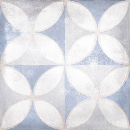 Porcelain Tile -  Four Cement 03  8"x8"