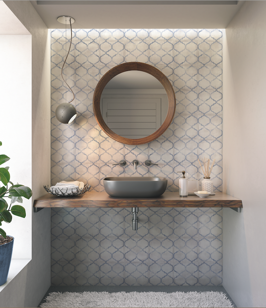 Porcelain Tile - Collection Four Cement 01 8" x 8"