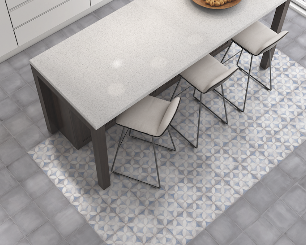 Porcelain Tile - Collection Four Cement 03 8" x 8"