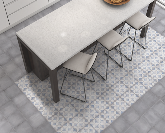 Porcelain Tile - Collection Four Cement 03 8" x 8"