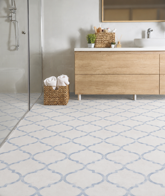 Porcelain Tile -  Four Cement 01  8"x8"