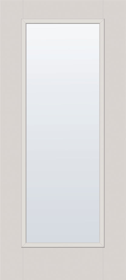 Steel Flush with 22x64 1 Lite Clear
