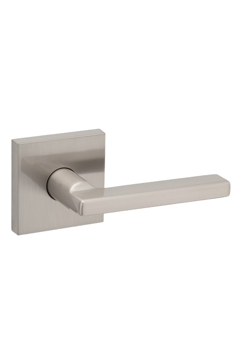 Door Hardware - Weiser Lever Halifax Sqaure Satin Nickel