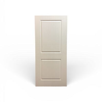 2 Panel Square Raised Hollow Core Smooth Interior Door