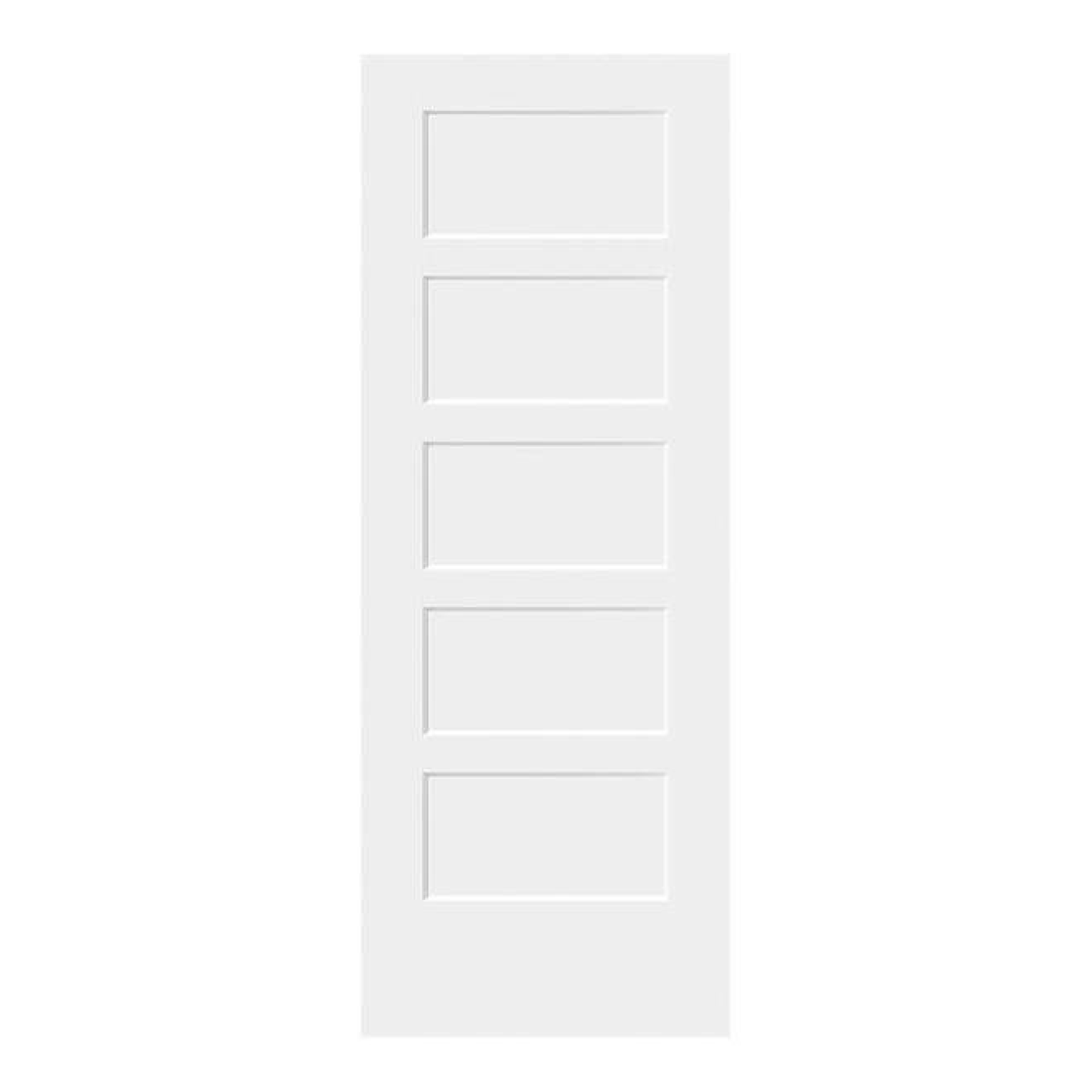Bayshore Hollow Core 5 Panel Smooth Interior Door