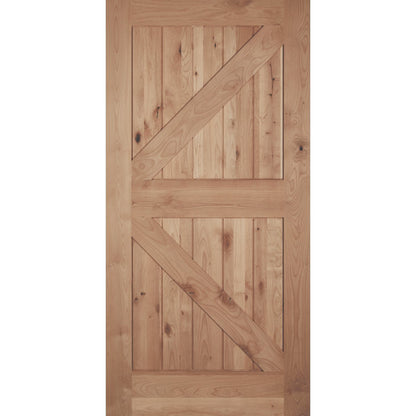 Barn Door - Knotty Alder 'K' style