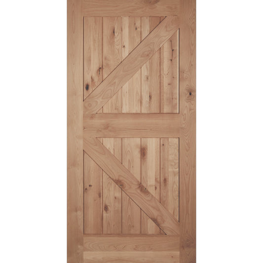 Barn Door - Knotty Alder 'K' style