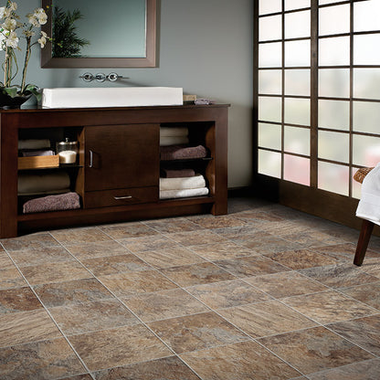 Vinyl Sheet - Mannington Platinum Kasbah Skipping Stone