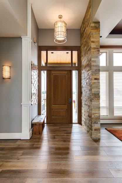 Fiberglass Oak Grain Two Panel (22x48Top)