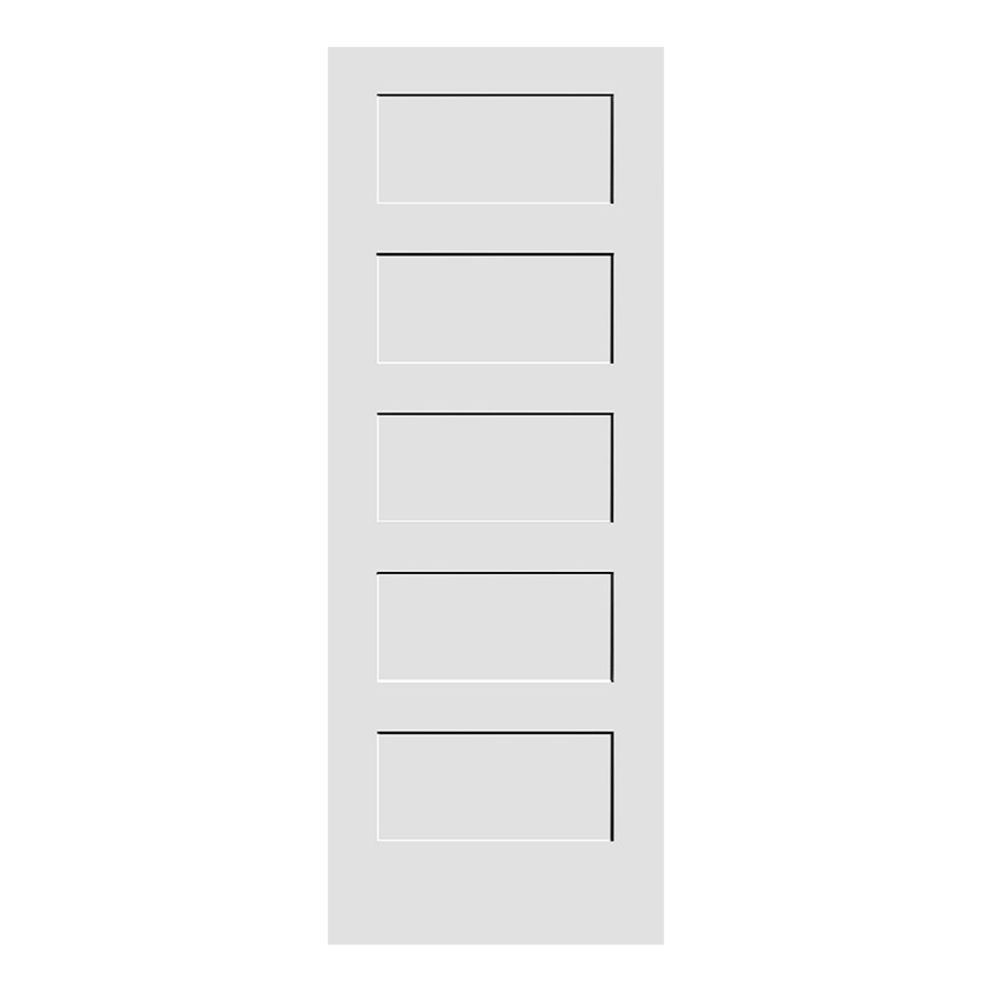 5 Equal Panel Solid Shaker