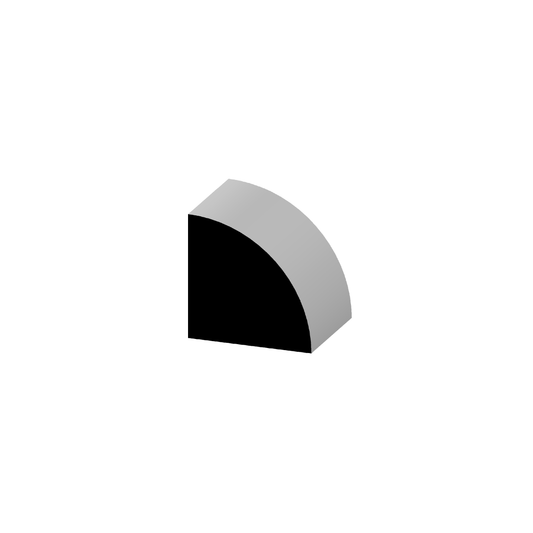 Quarter Round 1/2" X 1/2"