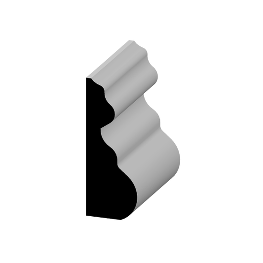 Colonial Base Cap 11/16" X 1 3/4"
