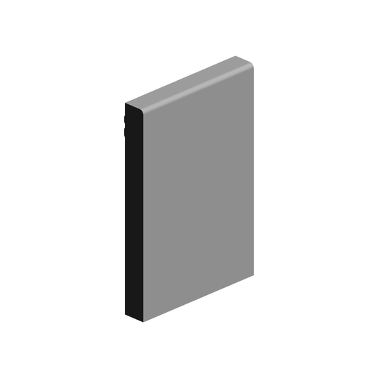 Baseboard Square 1/2" X 3 7/8"