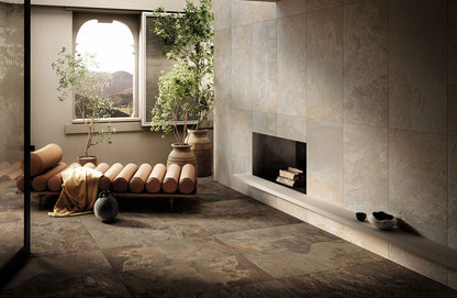 Porcelain Tile - Slate Gold 24" X 24"