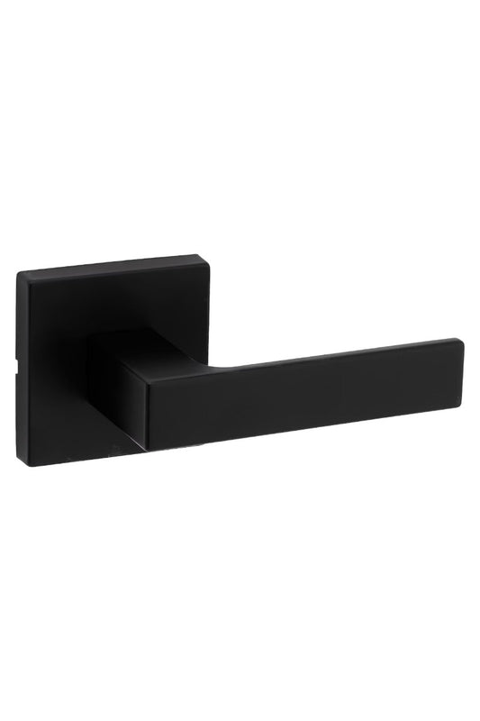 Door Hardware - Weiser Lever Singapore Sqaure Matte Black