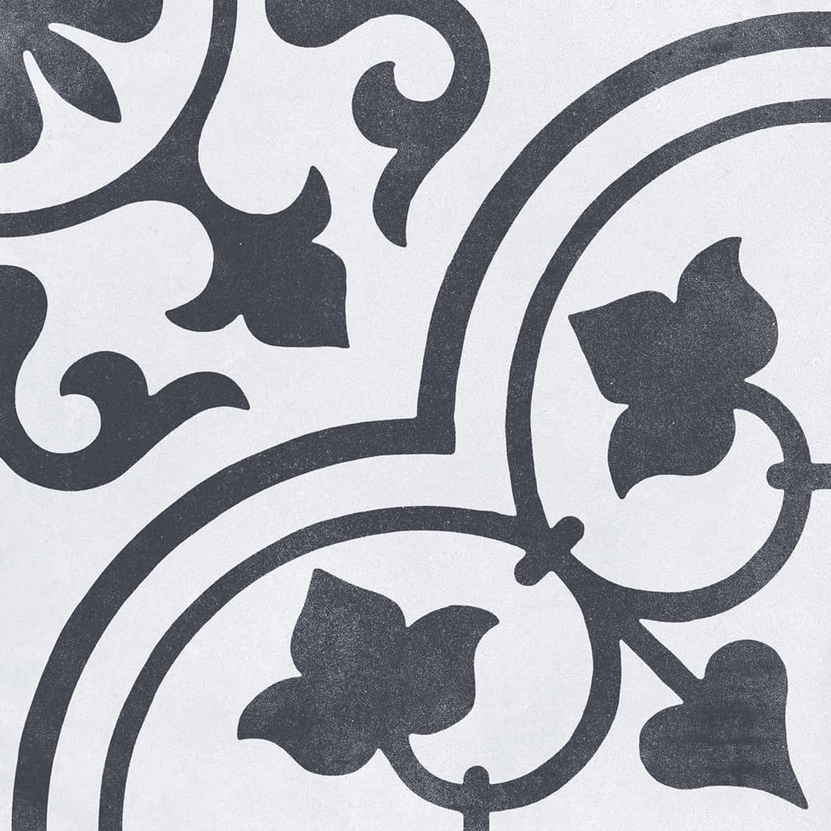 Porcelain Tile -  Cuban Ornate 8.8 x 8.8