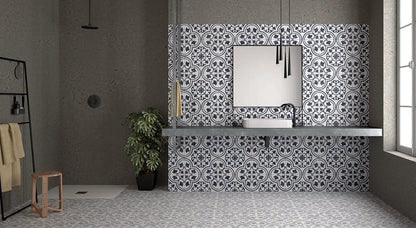 Porcelain Tile -  Cuban Ornate 8.8 x 8.8