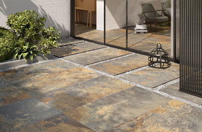 Porcelain Tile - Slate Flame 12"x24"
