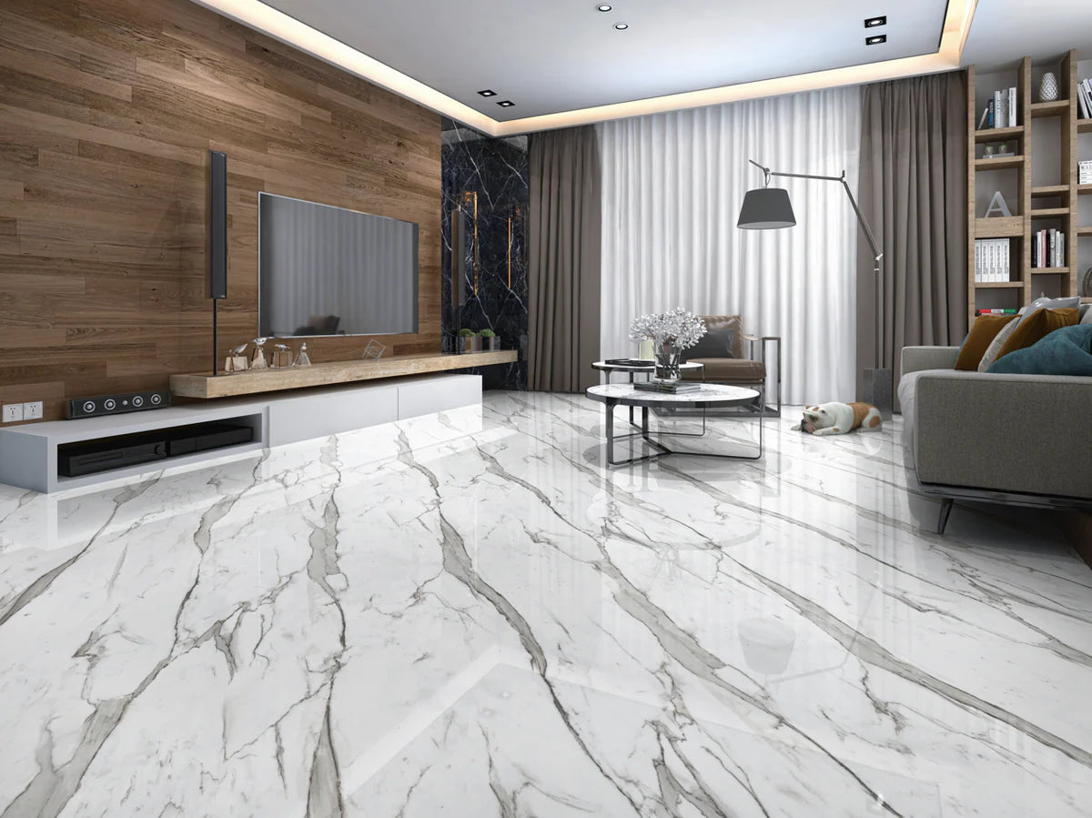 Porcelain Tile - Endless Love Prisma Statuario Matt 24"X24"